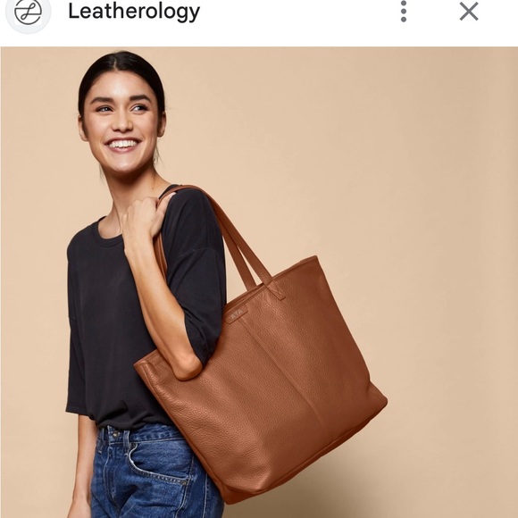 Leatherology Downtown zippered  tote - Picture 1 of 12